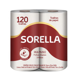SORELLA TOALLAS DE COCINA 120 PAÑOS